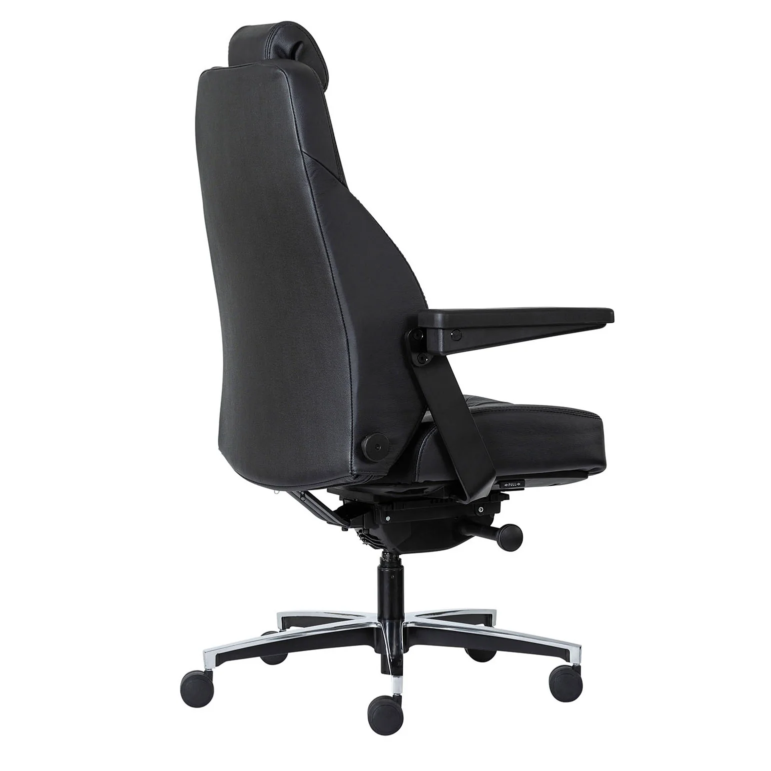 BuroMaverick_801A-L3_Leather_BackAngle_LR